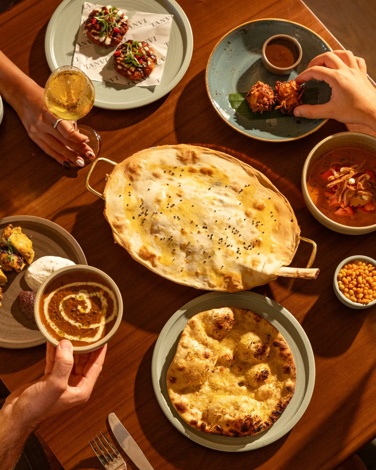 New to Indian food? Start with chaat, add a tandoor dish and pick a curry. Tanvi, St George's Bay, St Julian's is a great place for Indian food first-timers